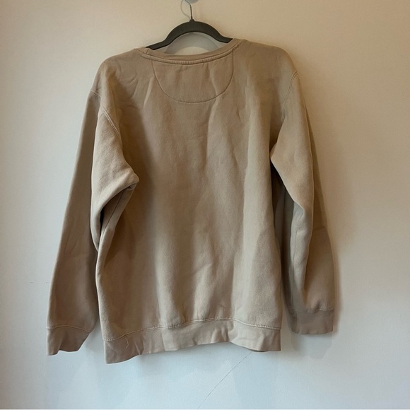 Coastal Culture Prince Edward Island Sweatshirt Small Beige PEI Crew Pullover - Picture 10 of 10
